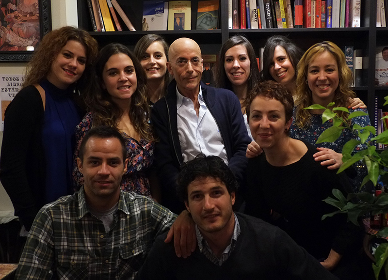 Con los médicos residentes