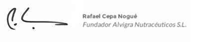 Firma Rafael Cepa, fundador de Alvigra e Ilexina