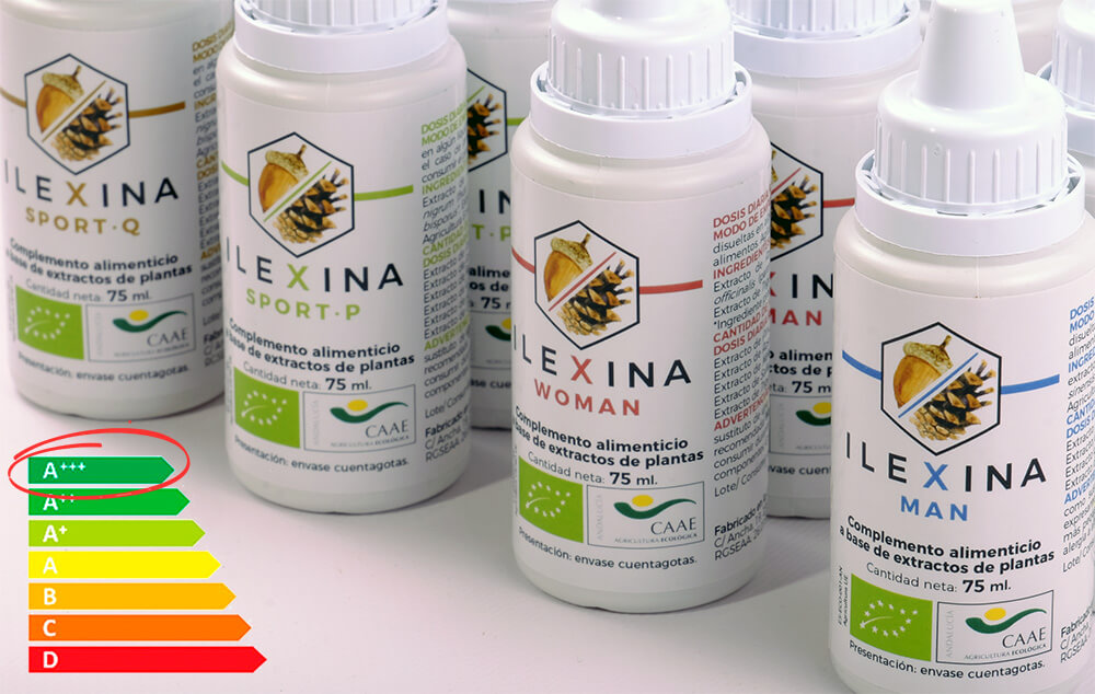 Ilexina, extracto ecológico de pino y encina