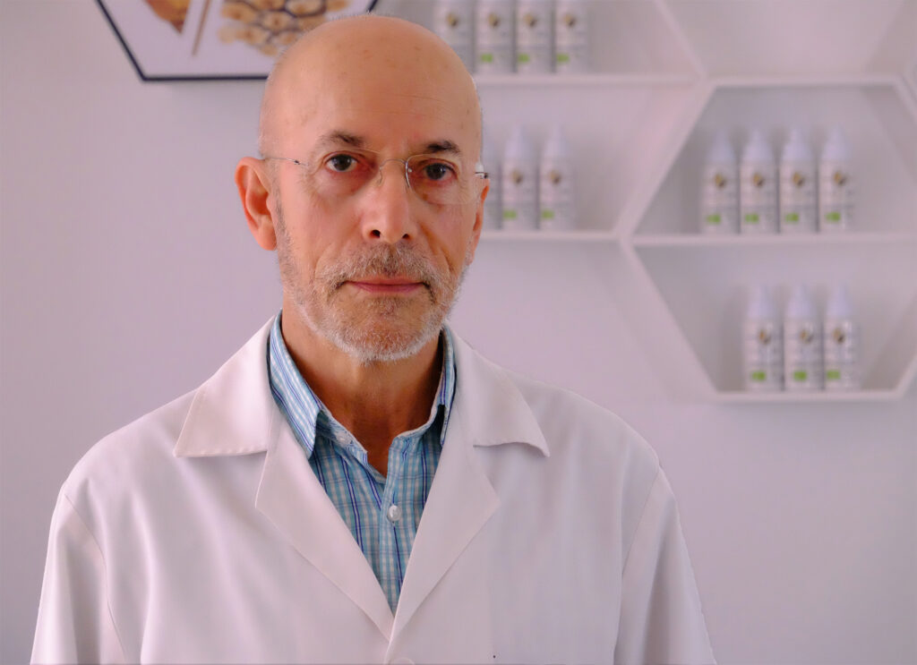 Rafael Cepa, de Ilexina, extractos adaptógenos