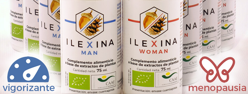 Ilexina Man, Ilexina Woman, adaptógeno hormonal regulador 